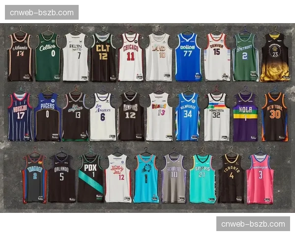 多支球队发布新赛季主题版球衣与城市版球衣设计